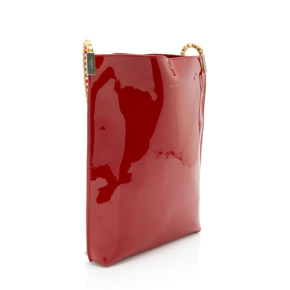 Saint Laurent Patent Leather Suzanne Small Hobo - Picture 2 of 15